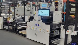 Acuro machine incorporating UV-Cured Adhesive Equipment